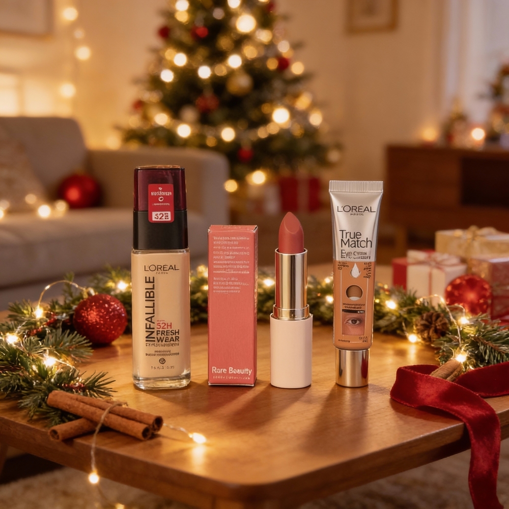 L'Oreal Makeup Set with Lipstick and Foundation